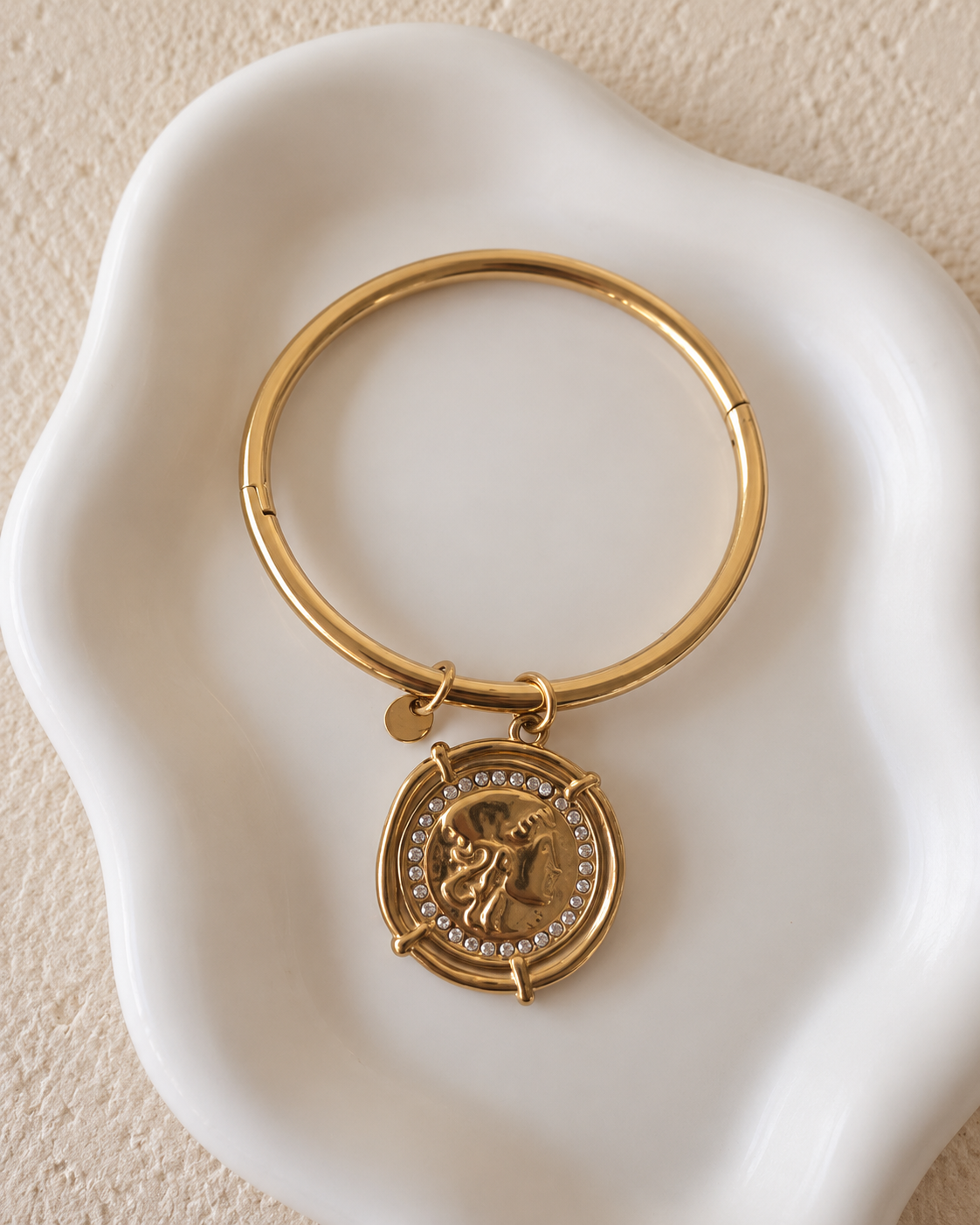 Medallion Bangle