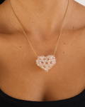 sé Heart Necklace | Κολιέ Καρδιά από Ανοξείδωτο Ατσάλι | Lunelle